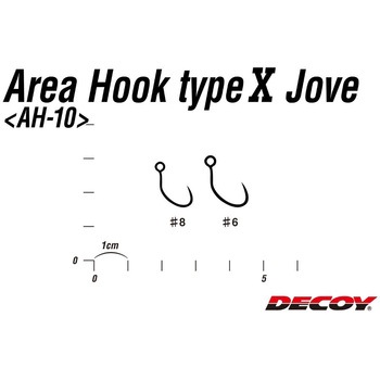 AH-10 エリアフック タイプX ジョーブ カツイチ