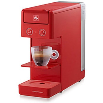 FrancisFrancis!カプセル式コーヒーマシン illy レッド Y3.3 [ミルなし] キーコーヒー