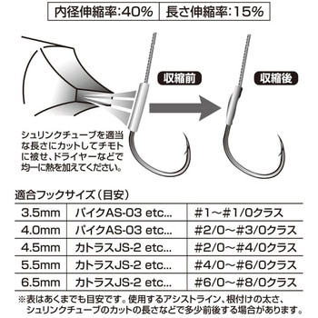 T-3 シュリンクチューブ カツイチ