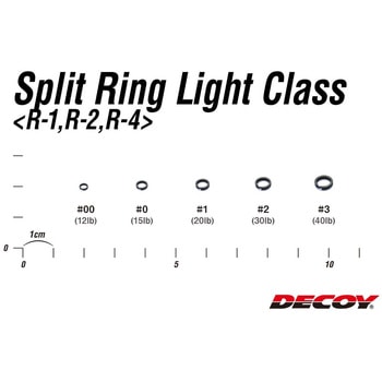 R-1 スプリットリングライトクラス カツイチ