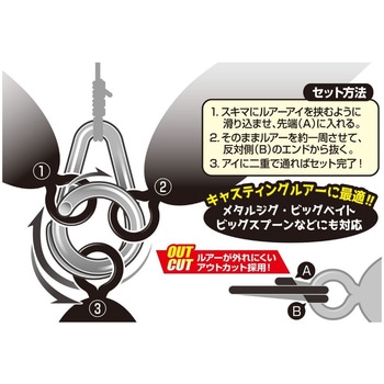 R-51 フロントリング(シルバー) カツイチ