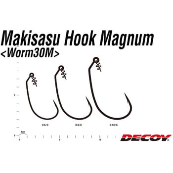 Worm30M マキサスフックマグナム - カツイチ