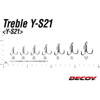 Y-S21 トレブル カツイチ