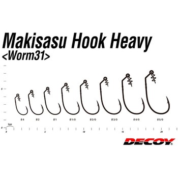 Worm31 マキサスフックハイパー カツイチ