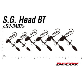 SV-34BT S.G.ヘッドBT カツイチ
