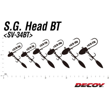 SV-34BT S.G.ヘッドBT カツイチ