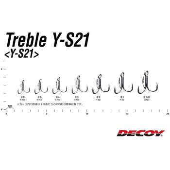 Y-S21 トレブル カツイチ