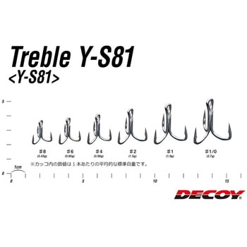 Y-S81 トレブル カツイチ