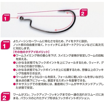 Worm101 RSフック カツイチ