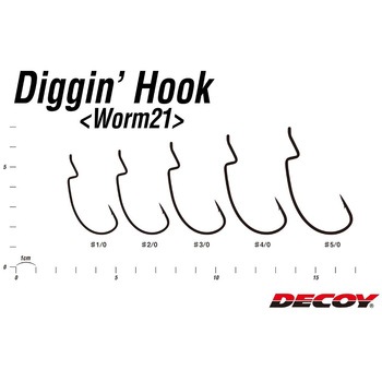 Worm21 ディギンフック カツイチ