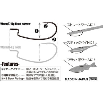 Worm37 キロフックナロー カツイチ