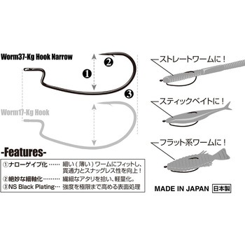 Worm37 キロフックナロー カツイチ