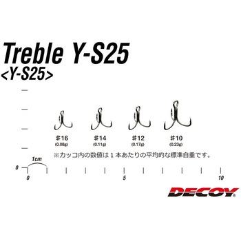Y-S25 トレブル カツイチ