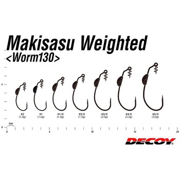 ワーム130 マキサスウェイテッド カツイチ