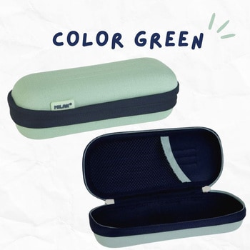 MLN081145SNCGR Semi-rigid oval ペンケース 1918 シリーズ MLN081145SNCGR Semi-rigid oval ペンケース 1918 シリーズ