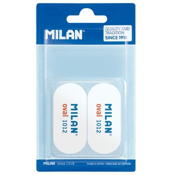 消しゴム 1012×2個 ブリスターセット MILAN