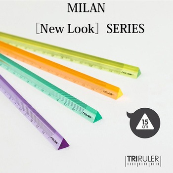 Look 三角定規 15cm(60個入) MILAN