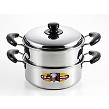 「陳 建一」IH200V対応二段蒸し器22cm タマハシ