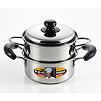 「陳 建一」IH200V対応二段蒸し器16cm タマハシ