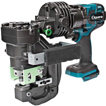 コードレスパンチャー 本体外形寸法 mm ：427 L ×149 W ×308 H 質量 kg ：10.7 オグラ