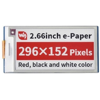 2.66インチ e-Paper ディスプレイ WAVESHARE