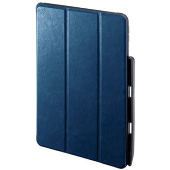 iPad Air用Apple Pencil収納ポケット付きケース ブルー サンワサプライ