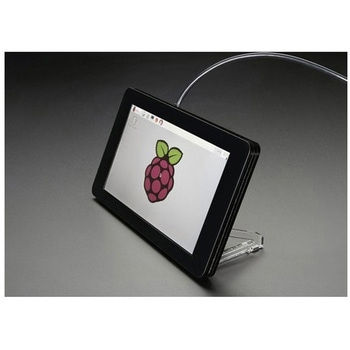 ラズパイ用7インチタッチ液晶ディスプレイ用ケース 黒 Adafruit