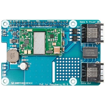 Raspberry Pi 3対応PoE基板 スイッチサイエンス