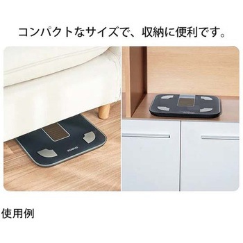 ソーラーパワー内蔵 体組成計 RENPHO