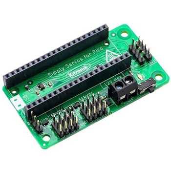 Raspberry Pi Pico用シンプルサーボ基板 Kitronik