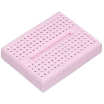 小さいブレッドボード ピンク E-CALL