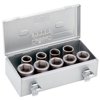 3/4"DR/9個組 ホイールナット用インパクトソケットセット エスコ