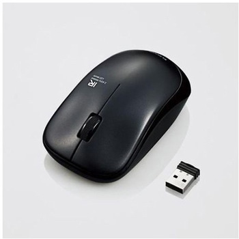 [単3x1本] マウス 無線/IRLED/ブラック エスコ