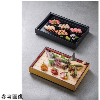 尺7 長角大和殿盛器用木製目皿 - 福井クラフト
