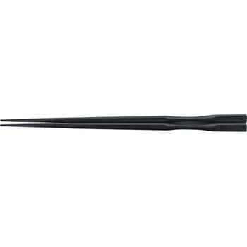 PBT22.5cm 杵型多久島箸 黒OM 福井クラフト