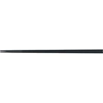 PBT23.5cm 長角細身箸 黒OM 福井クラフト
