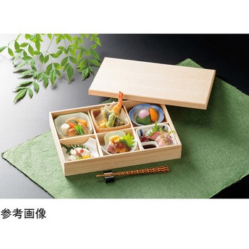 尺3寸 木製長手松花堂 楢 蓋 福井クラフト