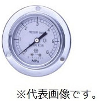 HNT汎用圧力計 前フランジ DU1/4-60：0.2MPA 第一計器