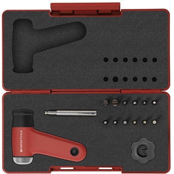 レバーグリップ C6ドライバービット付トルクドライバーセット ケース付 14点組 PB SWISS TOOLS
