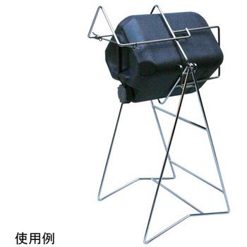 ステンレス缶スタンド SKC-13 角型ポリ缶用 エム・あい