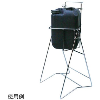ステンレス缶スタンド SKC-13 角型ポリ缶用 エム・あい