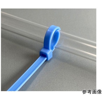 抗菌結束バンド 色：水色 スタンダードタイ 50本入 L寸：200mm エスジー工業