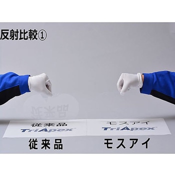 ハンドスキニー手袋 ブルー TO-600Bシリーズ ホワイトマックス
