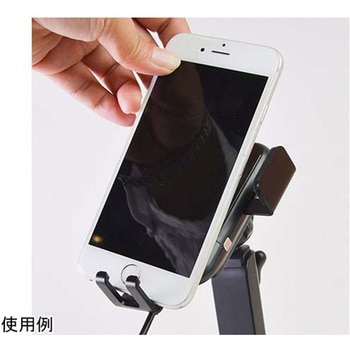 自動開閉スマホスタンド Qi対応オートスマートフォンホルダー サンコー(電子機器)