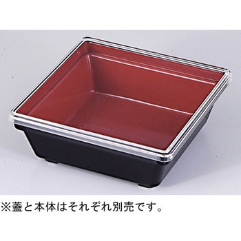 ダイヤ・気比角鉢用蓋アクリル透明 福井クラフト