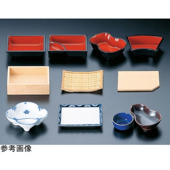 尺1用ひょうたん鉢 朱天黒 - 福井クラフト