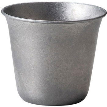 Φ96 ステンゆり型タンブラー スモーク銀 福井クラフト