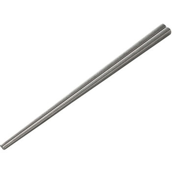 235 ステン箸 スモーク銀 福井クラフト