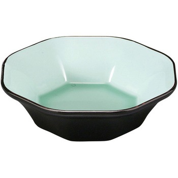 ニュー亀甲八角鉢 ヒスイ青磁 福井クラフト