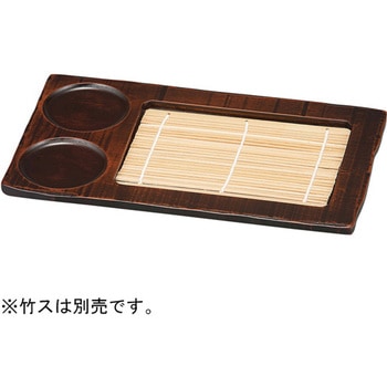 木製 荒彫くり抜き長盛ざる栃塗300 福井クラフト